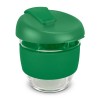 Dark Green 250mL Borosilicate Glass Cups